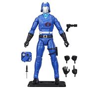 G.I. Joe Classified Series Retro Cardback Cobra Commander, figura de acción coleccionable de 6 pulgadas con 8 accesorios