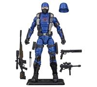 G.I. Joe Classified Series Retro Cardback Cobra Trooper, Figura Coleccionable de 15,2 cm con 9 Accesorios