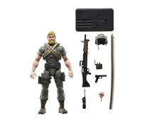 G.I. Joe Classified Series Retro Cardback Craig Rock 'N Roll McConnel, Figura de acción Coleccionable de 6 Pulgadas con 9 Accesorios