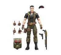 G.I. Joe Classified Series Retro Cardback Flint, figura de acción coleccionable de 6 pulgadas con 9 accesorios