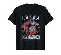 G.I. Joe Cobra Commander Vintage Action Man Logo Camiseta