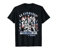 G.I. Joe Go Commando Protect Empower Unite 1982 Shield Crest Camiseta