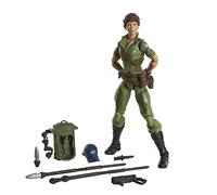 G.I. Joe Hasbro Classified Series Lady Jaye Figura de acción 25 Juguete Coleccionable Premium con múltiples Accesorios Escala de 6 Pulgadas con Paquete Personalizado Arte