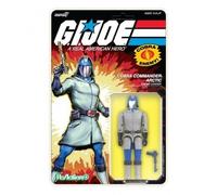 G. I. Joe Reaction W03 Arctic Cobra Commander (Cartoon) Re + Figura Super 7