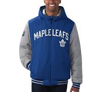 G-III - NHL Toronto Maple Leafs Cold Front Polyfilled Padded Chaqueta Color Azul, azul, M