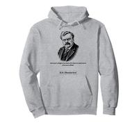 G.K. Chesterton Religion Hombres Mujeres Niños Regalo Sudadera con Capucha