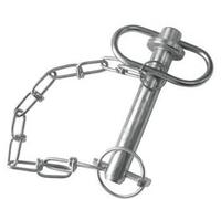 G.L.D. Forniture Enchufe de conexión herramienta diámetro 25 mm longitud 165 mm con cadena y enchufe a presión