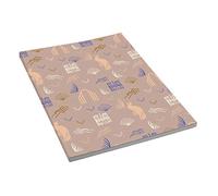 G. Lalo - Bloc de notas (A5, liso, con guía), color rosa