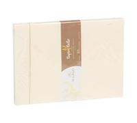 G.Lalo Lalo 20616L - Un paquet de 20 enveloppes gommées 16,2x22,9 cm 120g, papier Paille, Crème