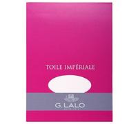 G. Lalo Toile Imperiale - Bloc de papel, tamaño A5, 100 g, color blanco, 50 hojas