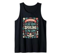 G-Mama Spoiling Is My Game Funny Grandma Mother's Day Camiseta sin Mangas