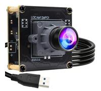 G Módulo de cámara USB 3.0 de alta velocidad, 1080P/230 fps, 4K/60 fps, 12 MP/30 fps, mini UVC USB3.0/2.0 Lightburn Cámaras para Windows, Linux, Mac, Pi, gran angular 88° (H) IMX577 Webcam para PC