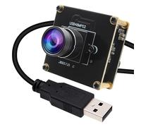 G Módulo de cámara USB de 48 MP para ordenador, gran angular, cámara de PC, mini cámara Lightburn, objetivo de 100 grados con baja distorsión, cámara de vigilancia USB, cámara de vigilancia 6000P para