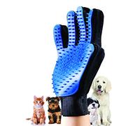 G-Motions - Guantes para cepillado y masaje Guante cepillo eliminar pelo, para limpieza suave y eficiente de mascotas, de masaje, 1 pieza