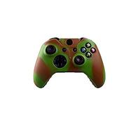 G-MOTIONS Xbox One - Funda para Mando de Xbox One, protección de Silicona, para Evitar Que su Mando se ensucie y Proporciona una protección Adicional en Caso de Choque (Verde marón)