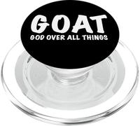G.O.A.T. Dios sobre Todas Las Cosas religiosas PopSockets PopGrip para MagSafe