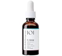 Geek & Gorgeous 101 C-Glow - Suero con 15% de vitamina C, súper ligero + ácido ferúlico y vitamina E, proporciona protección del medio ambiente, aumenta el colágeno y equilibra el tono de la piel,