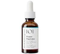G orgeous Power Peptides Serum - Serum antiedad con múltiples péptidos para una piel más firme, reducción de arrugas y mayor fuerza de sujeción, 30 ml