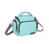 G-raphy Bolso de cámara, Estuche de cámara DSLR SRL con Accesorios de fotografía, Estuche de Almacenamiento de cámara con Correas extraíbles para Mujeres y Hombres. (Menta)