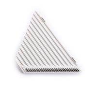 G S D Haushaltsgeräte 90001 Inserto de Corte para Discos y Tiras, Acero Inoxidable