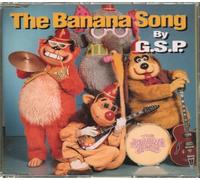 G.S.P. GSP. THE BANANA SONG. CD SINGLE - GSP - THE BANANA SONG. RARE 1992 CD SINGLE