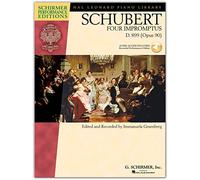 G. Schirmer 4 Impromptus, Op. 90 - Piano - Schirmer Performance Edition Book/CD By Schubert / Gruenberg