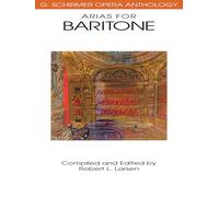 G. schirmer operatic anthology - arias for baritone