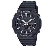 G-Shock Casio GA-2100 Series Reloj analógico Digital de Resina Negra de 48,5 mm - GA2100-1A, Negro, Retro, Moderno