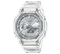 Casio G-Shock GA2100BM-7A8 - Reloj octogonal de resina translúcida con esfera plateada, plateado