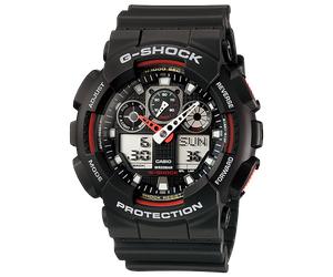 G-SHOCK Reloj GA-100-1A4 by CASIO | Negro