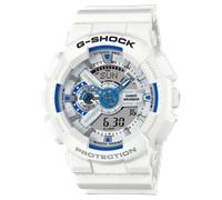G-SHOCK Reloj GA-110HDS-7A by CASIO | Blanco/Azul y azul claro