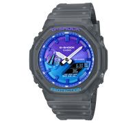 G-SHOCK Reloj GA-2100FLS-8A2 by CASIO | Gris/Color transparente
