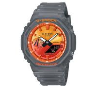 G-SHOCK Reloj GA-2100FLS-8A4 by CASIO | Gris/Color transparente
