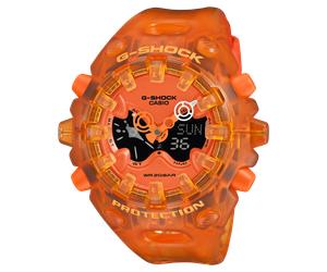 G-SHOCK Reloj GA-V01SKE-4A by CASIO | Naranja/Color transparente