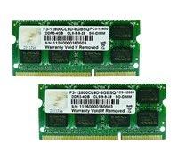 G.Skill 8GB DDR3-1600 SQ módulo de - Memoria (8 GB, 2 x 4 GB, DDR3, 1600 MHz, 204-pin SO-DIMM)
