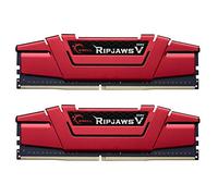 G.Skill de 16 GB Kit de DDR4 PC4-24000 3000 MHz Ripjaws V Rojo CL16 Doble Canal (2x8GB) 1.35V