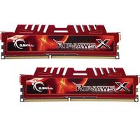 G.Skill - F3-12800CL10D-16GBXL - RipJawSX de 16 GB - memoria RAM (kit de 2 x 8 GB, DDR3-1600 MHz, PC3 12800, CL 10), rojo