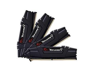 G.SKILL F4-2666C18Q-128GVK Ripjaws V Series DDR4 PC4-21300 2666 MHz 288 pines - Memoria para escritorio