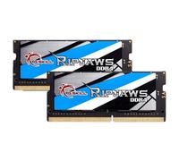 Ripjaws módulo de memoria 32 GB 2 x 16 GB DDR4 2400 MHz, Memoria RAM 32 GB, 2 x 16 GB, DDR4, 2400 MHz, 260-pin SO-DIMM, Negro, Azul, Oro, Gris, Blanco