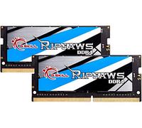 G.SKILL Ripjaws DDR4 SO-DIMM Series DDR4 RAM 32 GB (2 x 16 GB) 3200MT/s CL22-22-22-52 1.20 V sin búfer Non-ECC Notebook/Laptop Memory SODIMM (F4-3200C22D-32GRS)