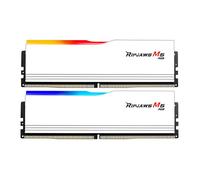 Memoria RAM G.Skill Ripjaws M5 RGB F5-6400J3239G32GX2-RM5RW 64GB 2x32GB DDR5 6400MHz CL32 RGB XMP Blanco