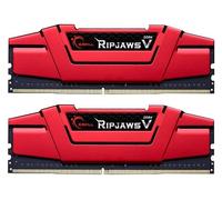 Ripjaws V 32GB DDR4-2400Mhz módulo de memoria, Memoria RAM rojo, 32 GB, 2 x 16 GB, DDR4, 2400 MHz, 288-pin DIMM, Rojo