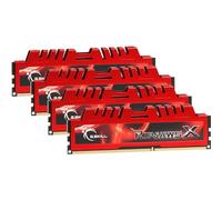 G.Skill Ripjaws-X - Memoria Arbeitspeicher 32 GB (1333 MHz, 240 polig, 4 x 8 GB, CL9) DIMM DDR3-RAM Kit