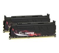 G.Skill Sniper - Kit de Memoria RAM de 8 GB (2 x 4 GB, DDR3 SDRAM, PC3-19200, 2400 MHz), Negro