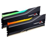 G.SKILL Trident Z5 Neo RGB Series (AMD Expo) DDR5 RAM 128GB (2X 64GB) 6000MT/s CL34-44-44-96 1.35V Memoria para computadora de escritorio U-DIMM - Negro mate (F5-6000J3444F64GX2-TZ5NR)