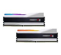 G.SKILL Trident Z5 RGB DDR5 32GB 2x16GB 5600MHz CL30 1.25V XMP 3.0 sidabrinis