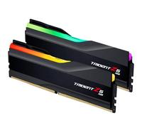 G.SKILL Trident Z5 RGB Series (Intel XMP 3.0) DDR5 RAM 32GB (2x16GB) 6400MT/s CL32-39-39-102 1.40V Memoria para computadora de escritorio UDIMM - Negro mate (F5-6400J3239G16GA2-TZ5RK)