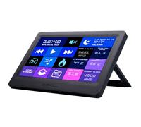G.SKILL WigiDash - Panel de Comando para PC, Pantalla táctil de 7 Pulgadas, cuadrícula de widgets de hasta 20 (5 x 4), Teclas de Acceso rápido Personalizables/accesos directos/widgets, Monitor del