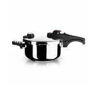 G-sola olla a presión 4 l - acero inoxidable 18/10, triple seguridad, niveles rápida y súper rápida, apta inducción y lavavajillas, incluye recetario david de jorge
