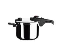 G-sola olla a presión 6 l - acero inoxidable 18/10, triple seguridad, niveles rápida y súper rápida, apta inducción y lavavajillas, incluye recetario david de jorge 17 cm